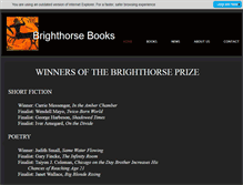 Tablet Screenshot of brighthorsebooks.com